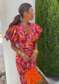 Orange/Lila